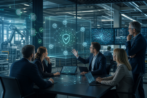 Secure AI governance dashboard for European SMEs managing shadow AI and compliance risks